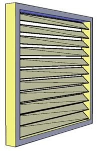 Aluminum LOUVER analysis