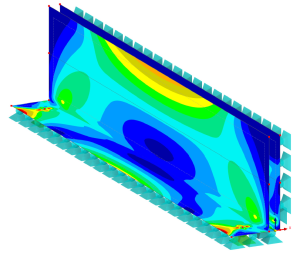 F joint Aluminum Bracket analysis
