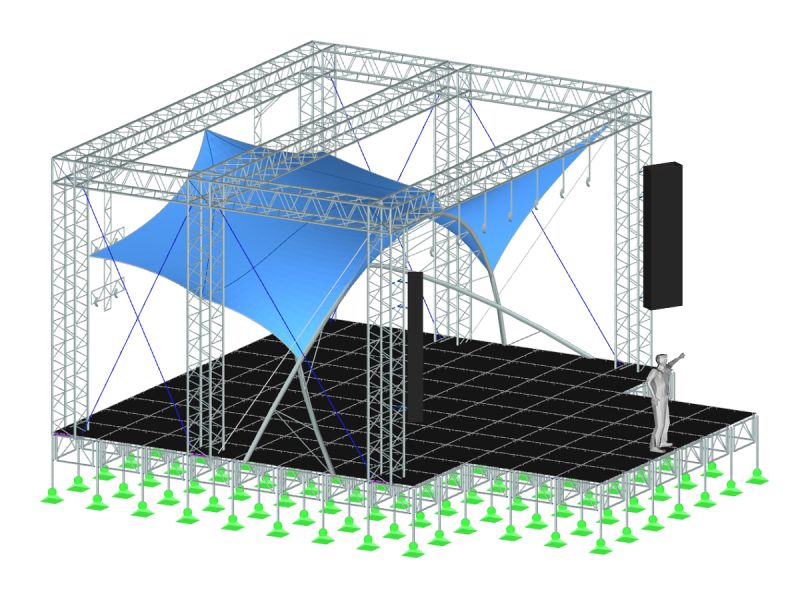canopy tensile structure